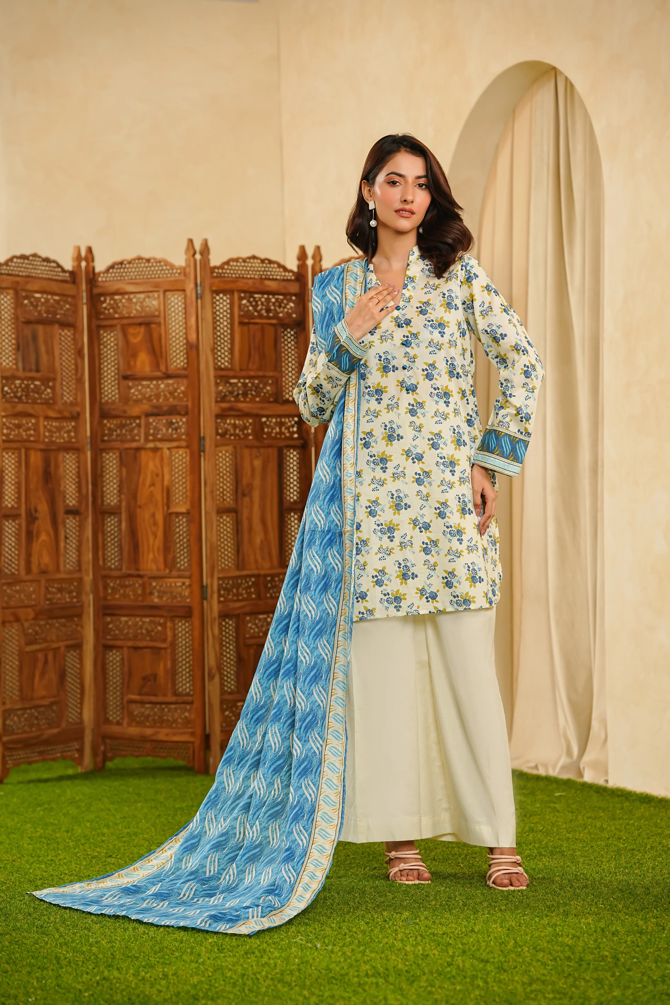 Khaadi Printed Lawn